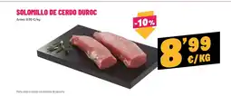 AhorraMas Solomillo de cerdo duroc oferta