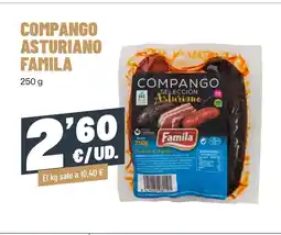 AhorraMas Compango asturiano famila oferta