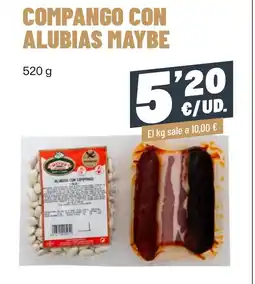 AhorraMas Compango con alubias maybe oferta