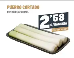AhorraMas Puerro cortado oferta