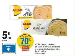 E.Leclerc ALBO Atún claro oferta
