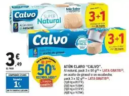 E.Leclerc CALVO Atún claro oferta