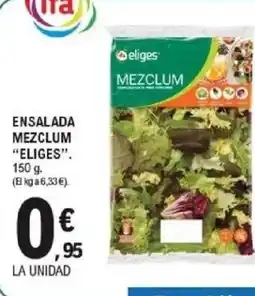 E.Leclerc IFA ELIGES Ensalada mezclum oferta
