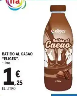 E.Leclerc IFA ELIGES Batido al cacao oferta