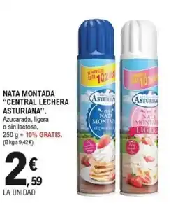 E.Leclerc ASTURIANA Nata montada central lechera oferta