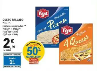 E.Leclerc TGT Queso rallado oferta