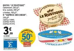 E.Leclerc LE RUSTIQUE Queso oferta