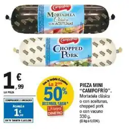E.Leclerc CAMPOFRIO Pieza mini oferta