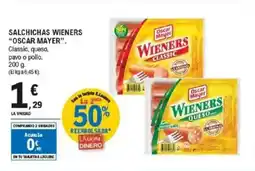 E.Leclerc OSCAR MAYER Salchichas wieners oferta