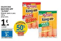 E.Leclerc ELPOZO Salchichas maxi king upp oferta