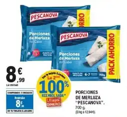 E.Leclerc PESCANOVA Porciones de merluza oferta