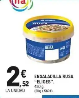 E.Leclerc IFA ELIGES Ensaladilla rusa oferta
