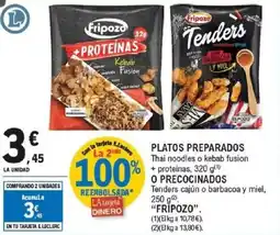 E.Leclerc FRÍPOZO Platos preparados o precocinados oferta