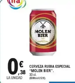 E.Leclerc MOLEN BIER Cerveza rubia especial oferta