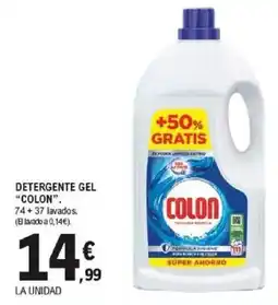 E.Leclerc COLON Detergente gel oferta