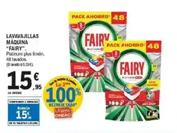 E.Leclerc FAIRY Lavavajillas máquina oferta
