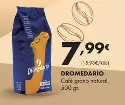 Supermercados Lupa DROMEDARIO Café grano natural oferta