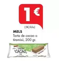 Supermercados Lupa Mels - tarta de cacao o tiramisú oferta