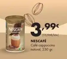 Supermercados Lupa Nescafé - cafe cappuccino natural oferta
