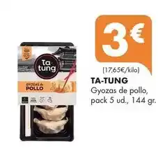 Supermercados Lupa Ta tung - gyozas de pollo oferta
