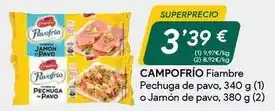 Campofrío - fiambre pechuga de pavo