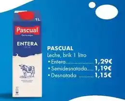 Supermercados Lupa PASCUAL Leche oferta