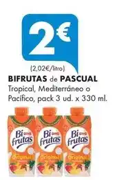 Supermercados Lupa Pascual - bifrutas tropical, mediterráneo o pacífico oferta