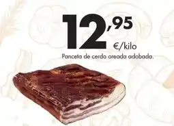 Supermercados Lupa Panceta de cerdo oreada adobada oferta