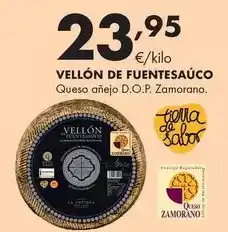 Supermercados Lupa Vellón de fuentesaúco - queso añejo d.o.p. zamorano oferta