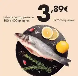 Supermercados Lupa Lubina crianza oferta