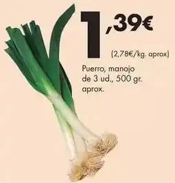 Supermercados Lupa Puerro oferta