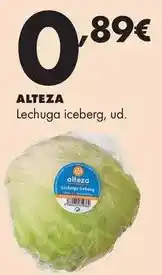 Supermercados Lupa Alteza - lechuga iceberg oferta
