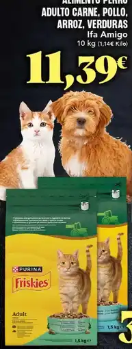 Gadis Amigo - adulto carne, pollo, arroz, verduras oferta