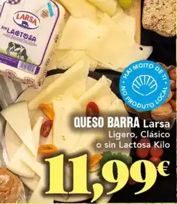 Gadis Larsa - queso barra oferta