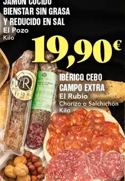 Gadis El pozo - jamón cocido bienstar sin grasa y reducido en sal oferta