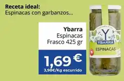 Sangüi Ybarra - espinacas con garbanzos oferta