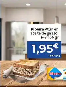 Sangüi Ribeira - ribeira atún en aceite de girasol oferta
