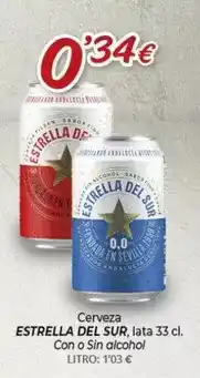 Alsara Supermercados Estrella del sur - cerveza oferta