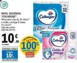 E.Leclerc COLHOGAR Papel higiénico oferta