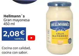 Sangüi Hellmann's - gran mayonesa oferta