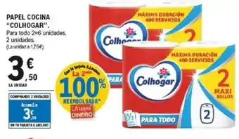 E.Leclerc COLHOGAR Papel cocina oferta