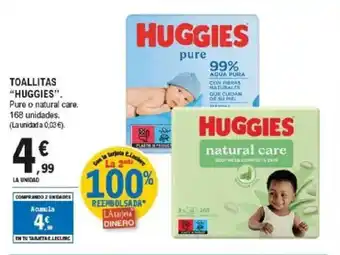 E.Leclerc HUGGIES Toallitas oferta
