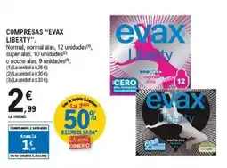 E.Leclerc EVAX Liberty compresas oferta