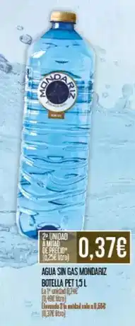 Claudio Mondariz - agua sin gas oferta