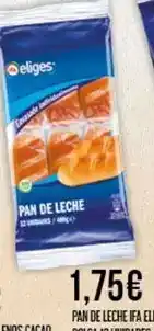 Claudio Ifa eliges - pan de leche oferta