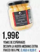 Claudio Destapa la huerta - yemas de esparragos oferta