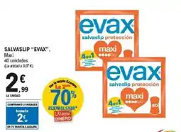 E.Leclerc EVAX Salvaslip oferta