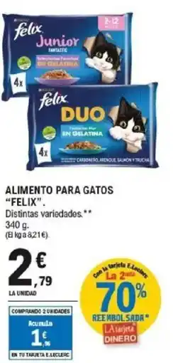E.Leclerc FELIX Alimento para gatos oferta