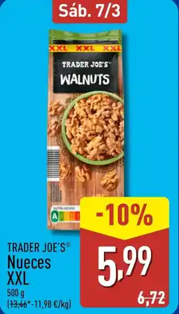 ALDI TRADER JOE'S Nueces XXL oferta