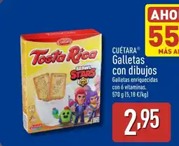 ALDI CUÉTARA Galletas con dibujos oferta